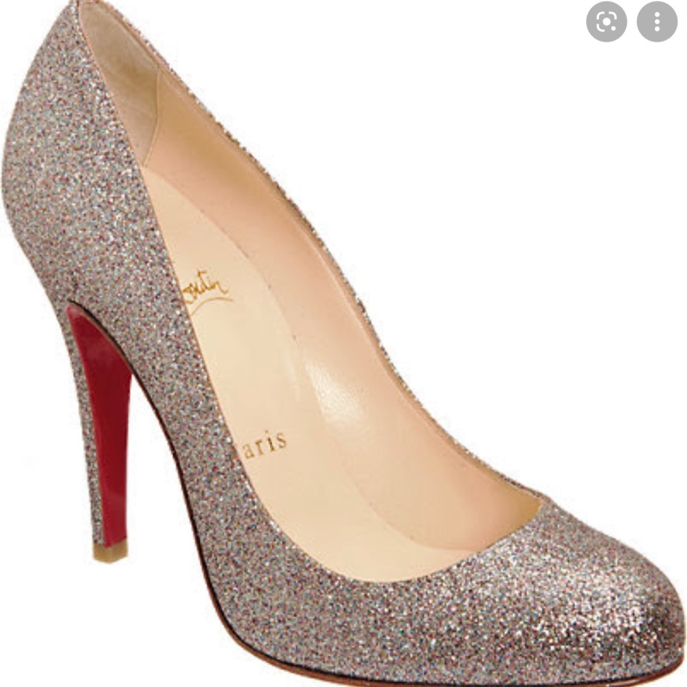 Christian Louboutin | Ron Ron Glitter Heels